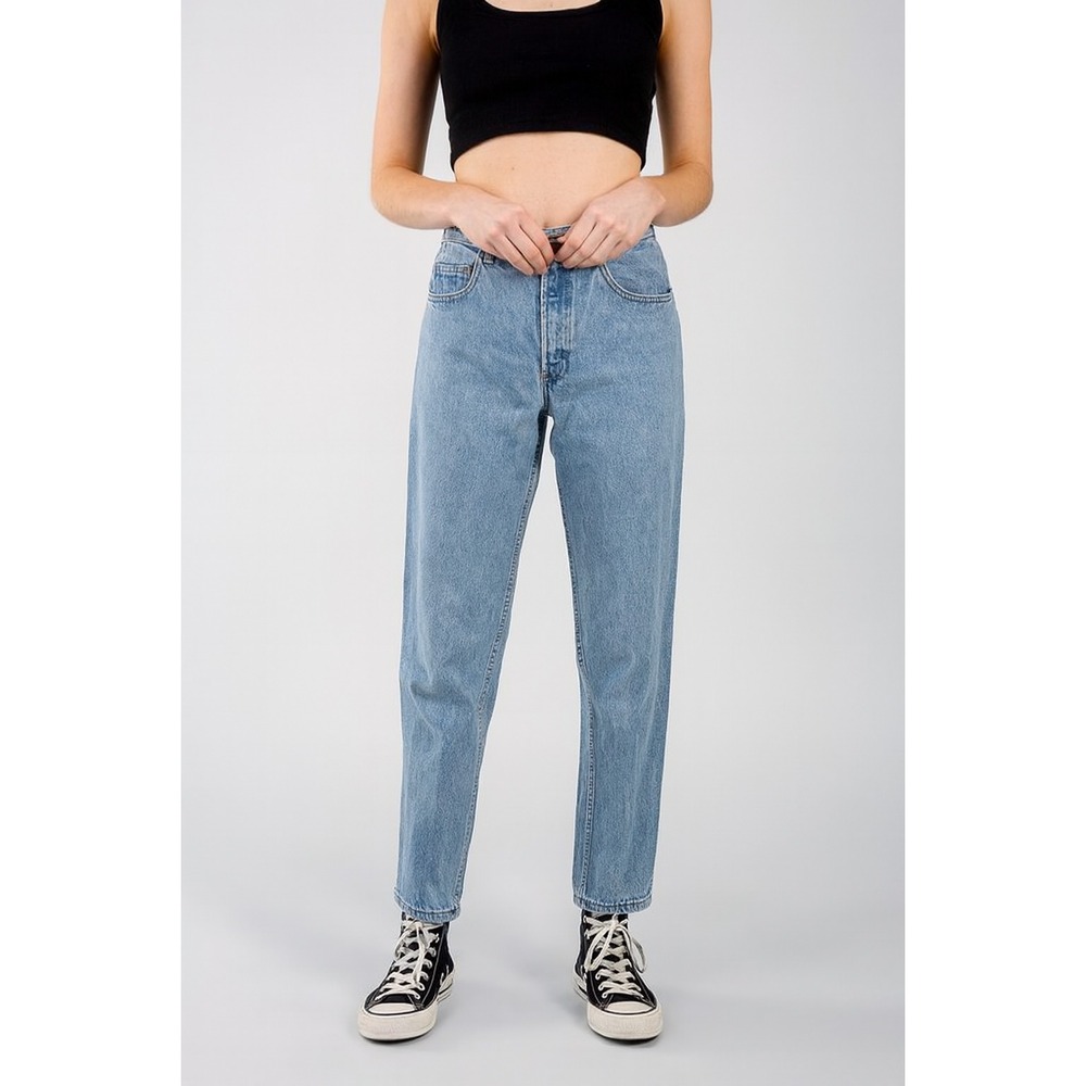 Vintage Y2K High Waisted Denim Mom Jean Size 28